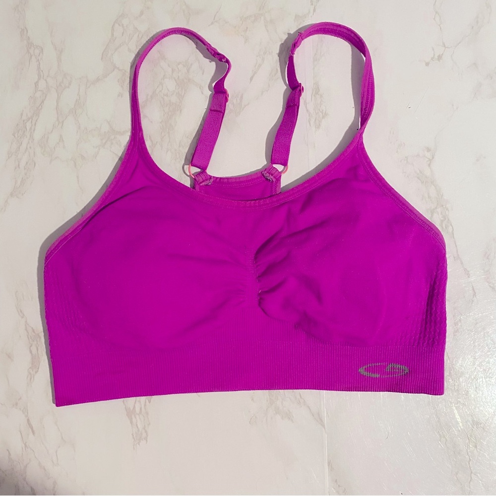 Champion Ribbed Fuchsia Bralette